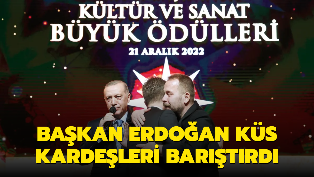 Bakan Erdoan ks kardeler Yunus Emre Akkor ile mr Akkor'u bartrd!