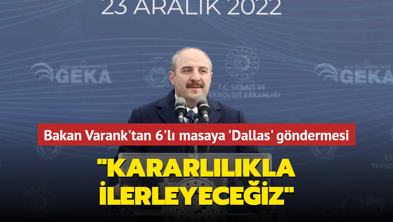 Bakan Varank, toplu al treninde konutu... "Hedeflerimize kararllkla ilerleyeceiz"