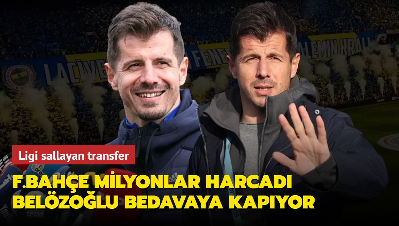 Emre Belzolu Fenerbahe'nin milyonlar sat yldz bedavaya kapt! Ligi sallayan transfer