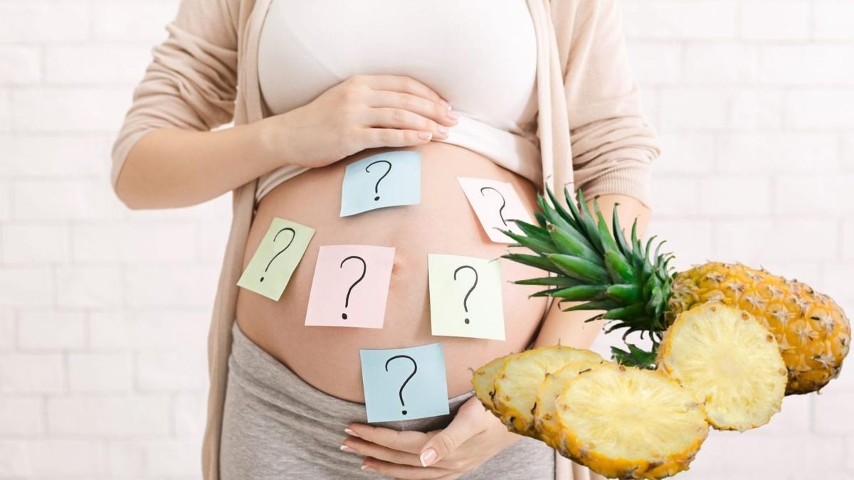 Hamilelikte ananas yenir mir" Ananas de neden olur mu"