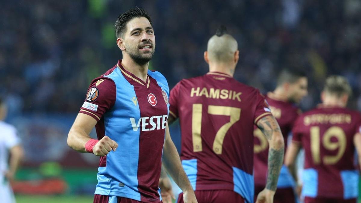 Derbide Trabzonspor'un en byk kozu o