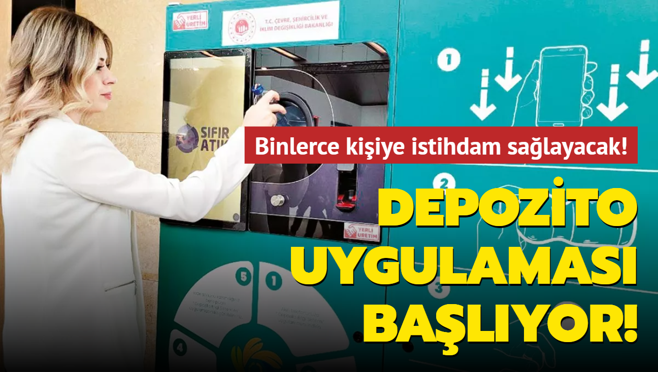 Depozito uygulamas balyor! Ekonomiye 5 milyar liralk katk, 7 bin 500 kiiye i