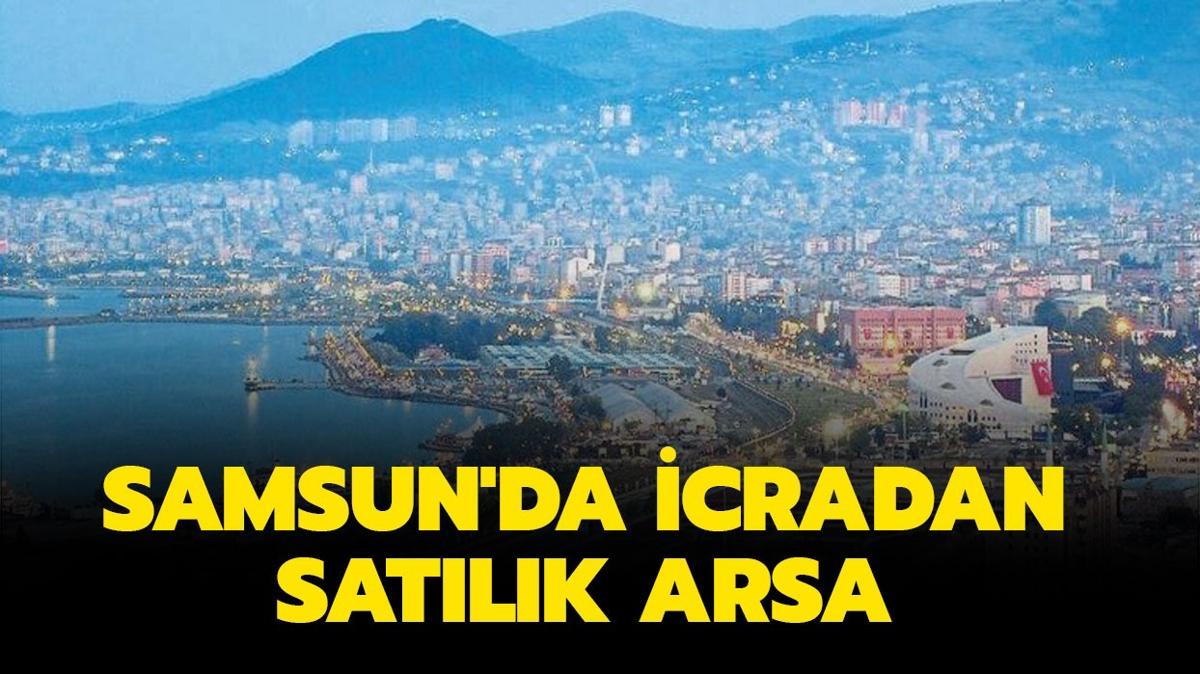 Samsun'da arsa sata karld!