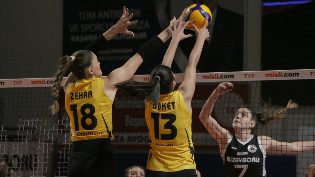 VakfBank, Sultanlar Ligi'nde deplasmanda kazand