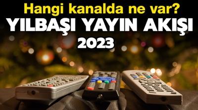 Ylba televizyon programlar 2023! Ylba gecesi televizyonda hangi programlar var? (31 Aralk Cumartesi TV yayn ak)