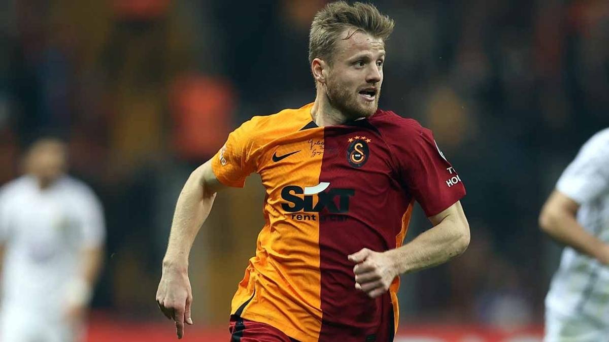 Galatasaray'da Fredrik Midtsj'nn performans alk ald