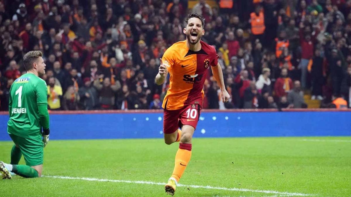 Galatasaray'n parlayan yldz Dries Mertens