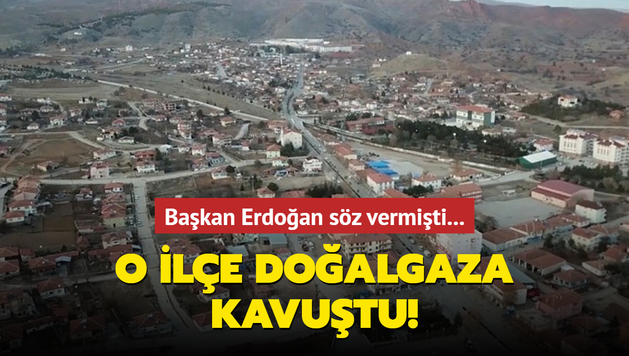 Bakan Erdoan sz vermiti... O ile doalgaza kavutu