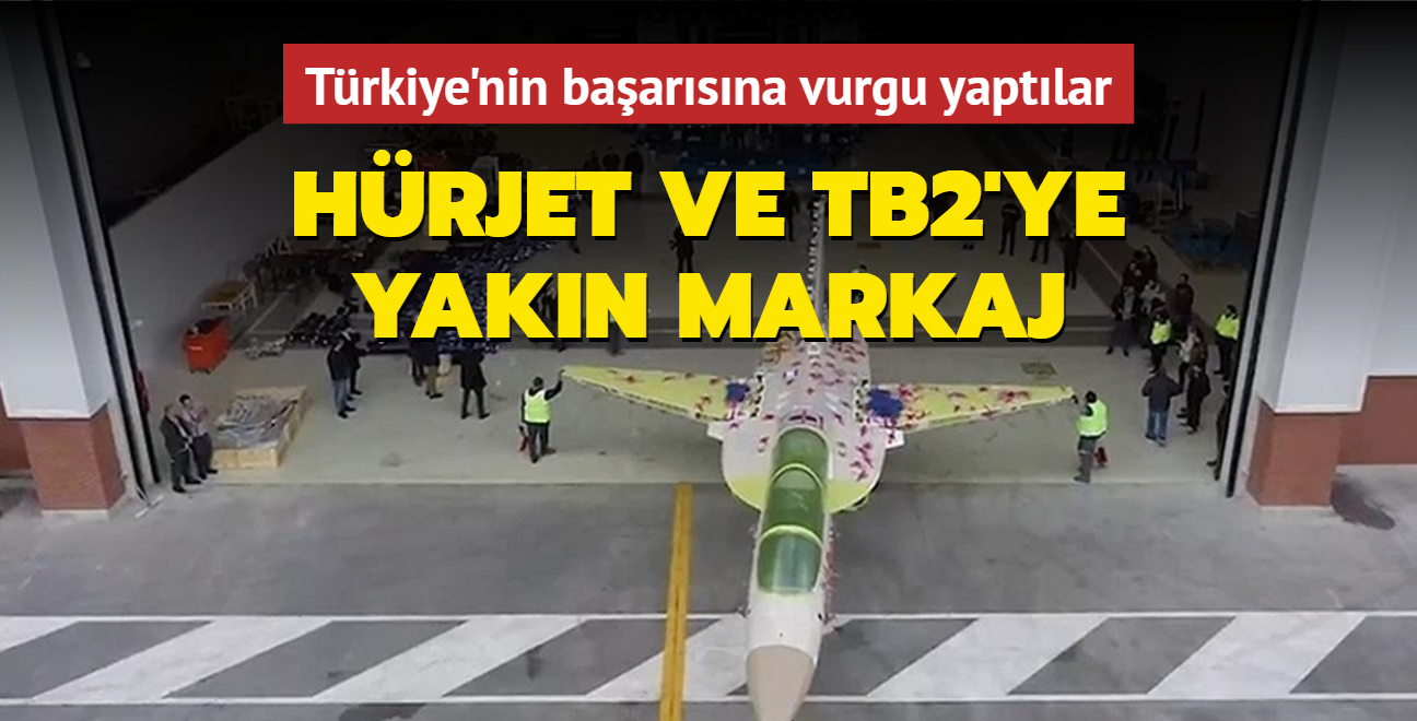 Hrjet ve TB2'ye Bat basnndan yakn markaj... Trkiye'nin baarsna vurgu yaptlar