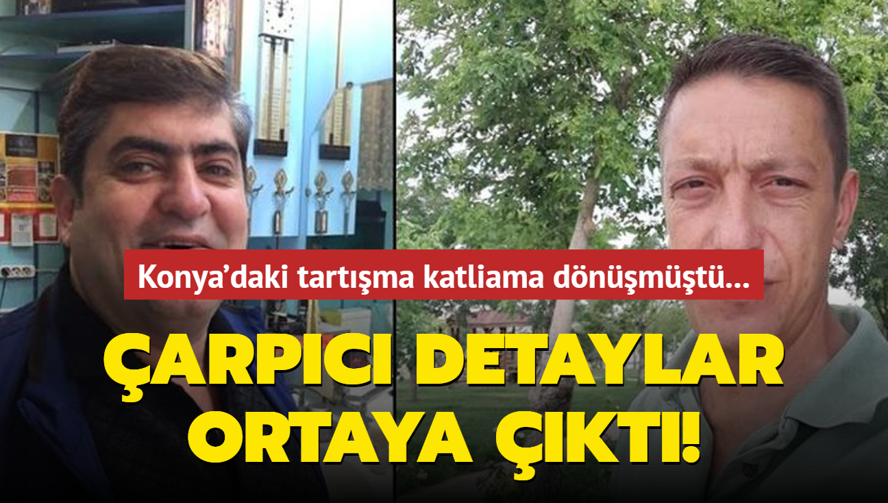 Konya'daki tartma katliama dnmt... arpc detaylar ortaya kt!