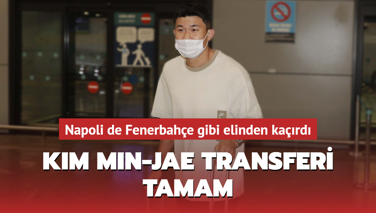 Yolun ak olsun Kim Min-Jae! Transfer tamam: Napoli de elinden kard