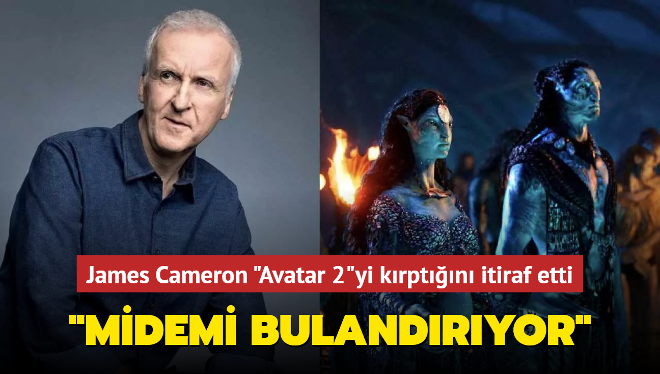 "Avatar: Suyun Yolu" byk lde kesildi! James Cameron: "Silah fetiletirmek istemedim"