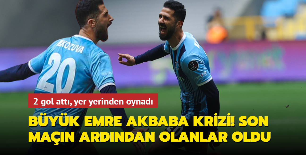 Byk Emre Akbaba krizi! Son man ardndan olanlar oldu...