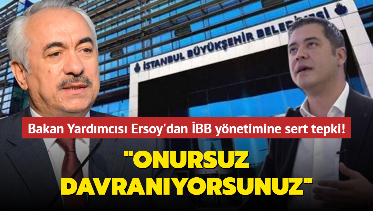 "ehitlii istismar edecek kadar onursuz davranyorsunuz... Ersoy'dan BB ynetimine sert tepki