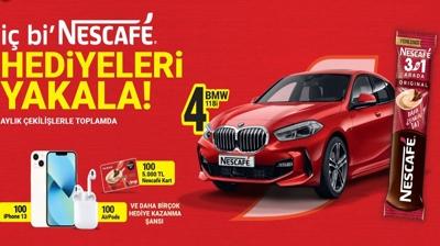 BMW 118i'yi kim kazand? Nescafe ekili sonular akland m? te o ansl isim...