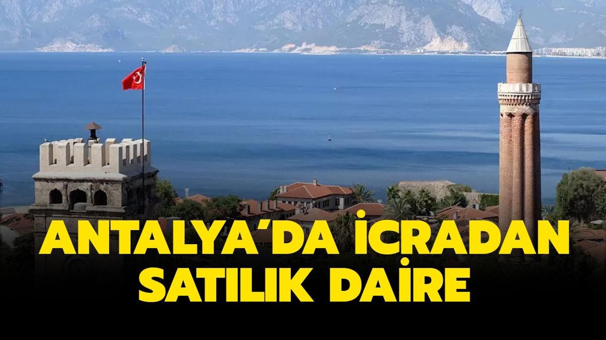 Antalya Konyaalt'nda icradan satlk daire!