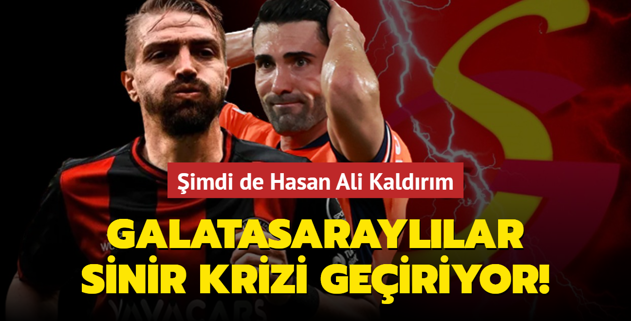 Caner Erkin sonras imdi de Hasan Ali Kaldrm! Galatasarayllar sinir krizi geiriyor