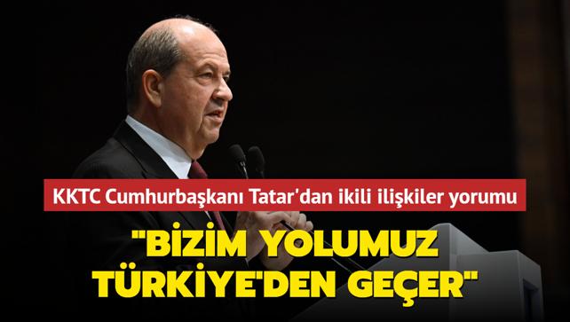 Σχόλιο για τις διμερείς σχέσεις του προέδρου της ΤΔΒΚ Τατάρ… «Ο δρόμος μας περνάει από την Τουρκία»