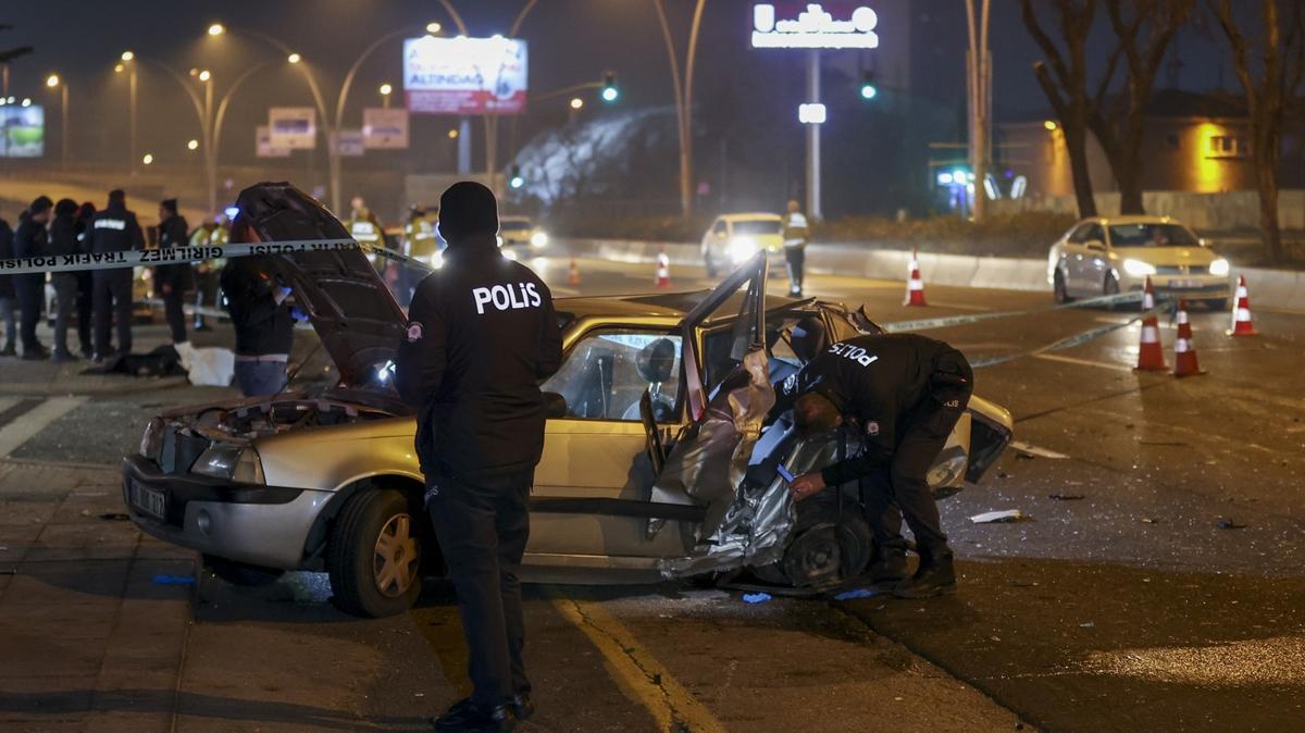 Ankara'da korkun kaza! l ve yarallar var