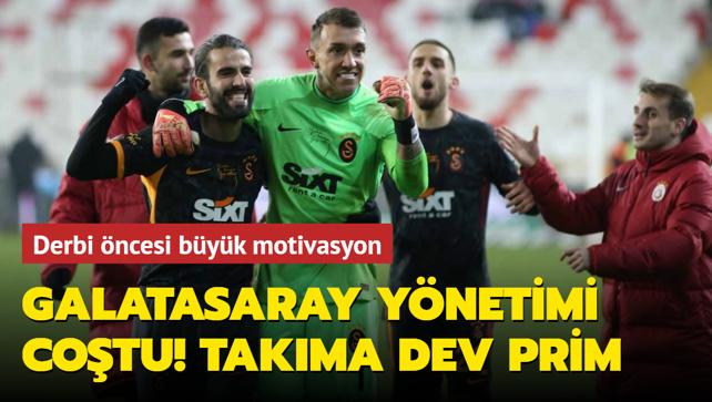 Galatasaray ynetimi kesenin azn at! Sivasspor ma sonras dev prim