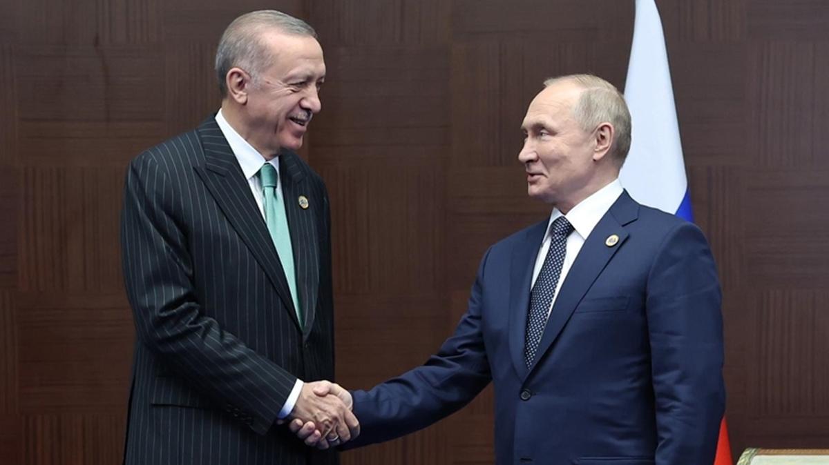 Putin, Bakan Erdoan'n yeni yln kutlad