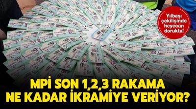 Ylba MP sayya gre ikramiye tutarlar belli oldu! Milli Piyango 2023 Ylba son 1-2-3 rakama gre ne kadar ikramiye veriyor?