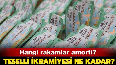 Milli Piyango teselli ikramiyesi ve amorti ne kadar, ka TL? 2023 Milli Piyango amorti rakam nedir? te yant!