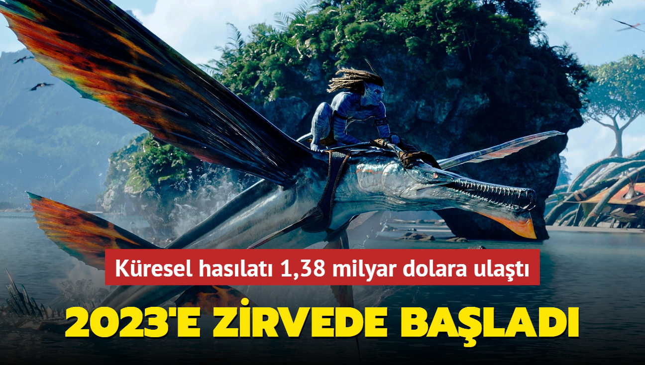 "Avatar 2" 2023'e zirvede balad! Filmin kresel haslat 1,38 milyar dolara ulat