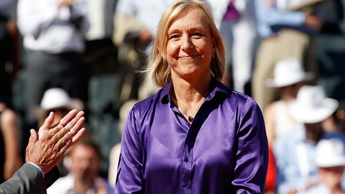 Eski yldz tenisi Martina Navratilova kansere yakaland