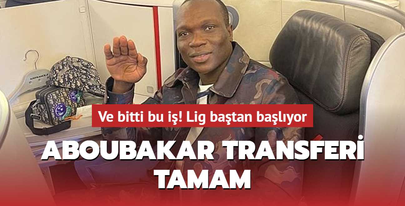 Ve bitti bu i! Vincent Aboubakar transferi tamam: Lig batan balyor