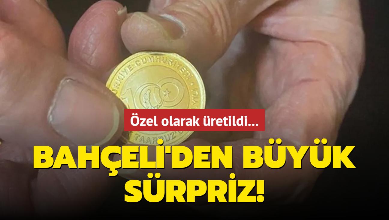 Baheli'den byk srpriz! zel olarak retildi