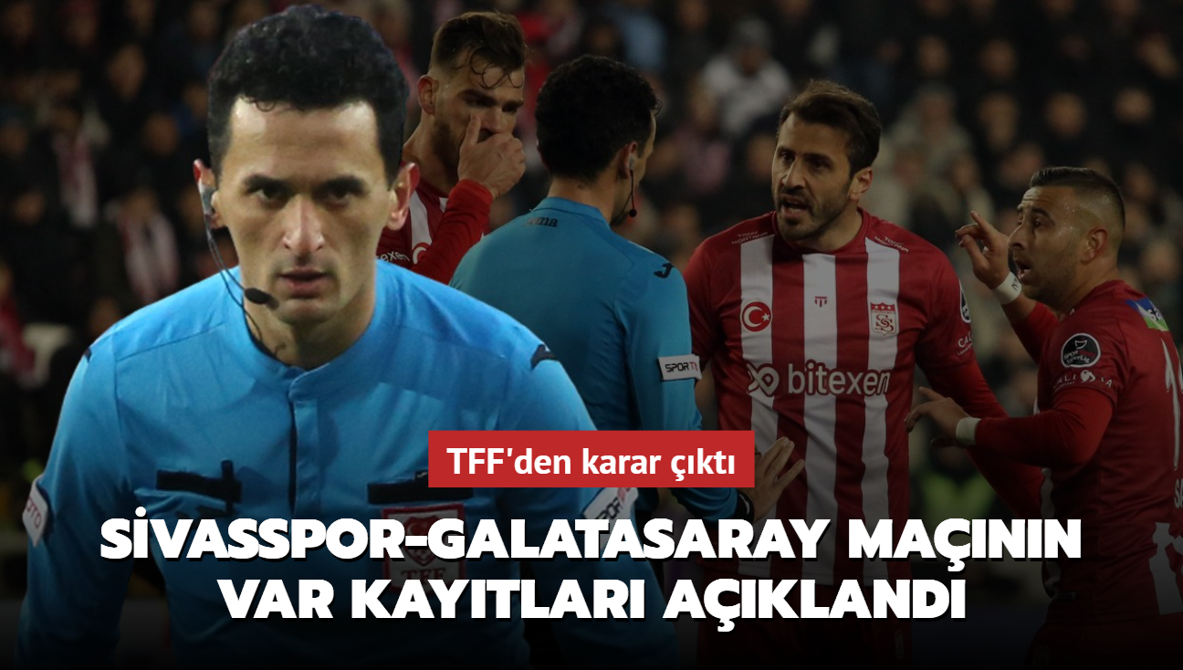 TFF: Gaziantep FK-Beşiktaş ve Sivasspor-Galatasaray maçlarında önemli hakem  hatası tespit edildi