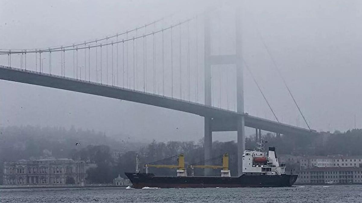 stanbul Boaz gemi trafiine yeniden ald!