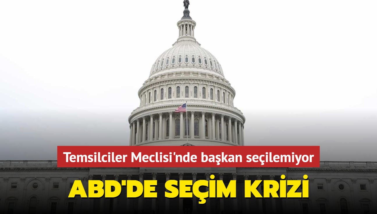 ABD'de seim krizi... Temsilciler Meclisi'nde bakan seilemiyor