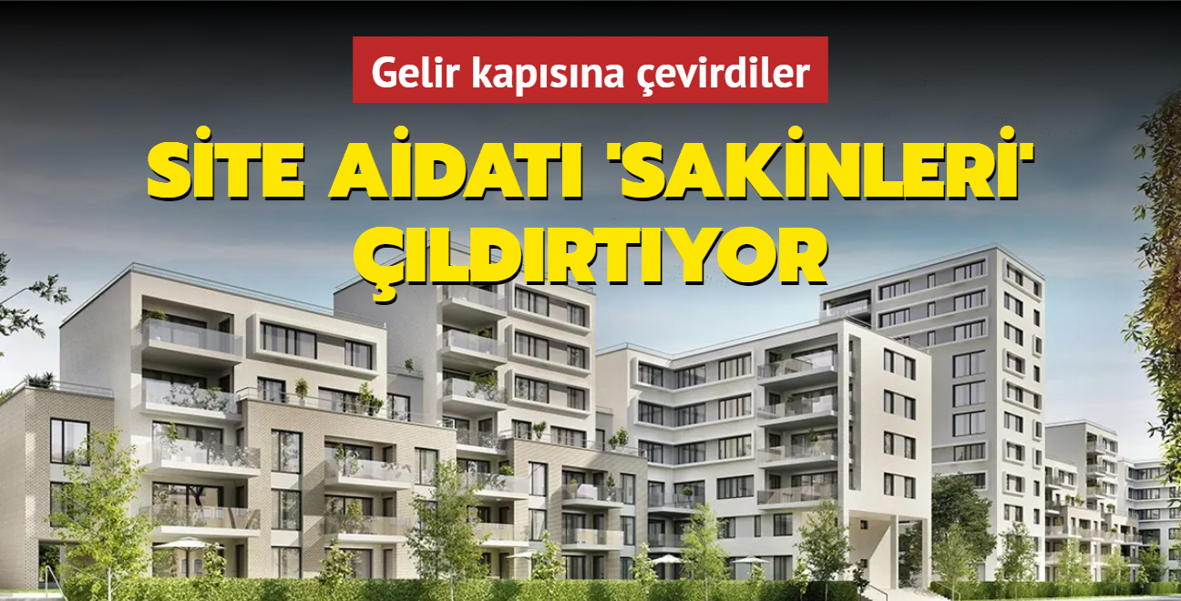 Site aidat 'sakinleri' ldrtyor