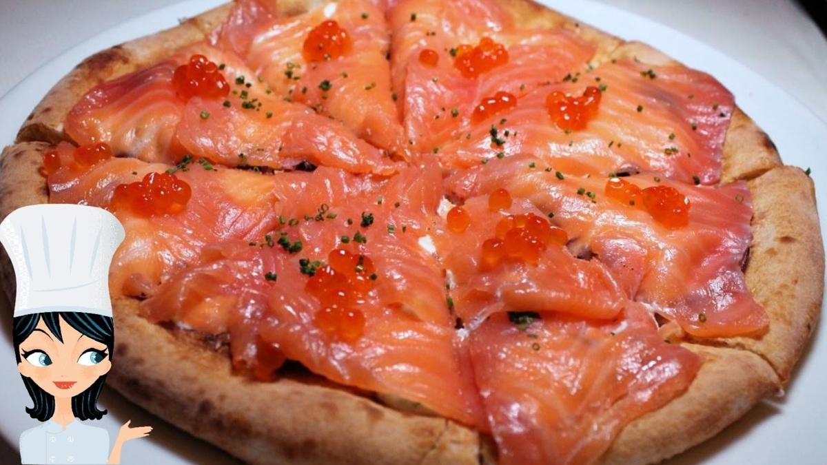 Omega-3 ya asitleri deposu! Somon balkl pizza nasl yaplr"