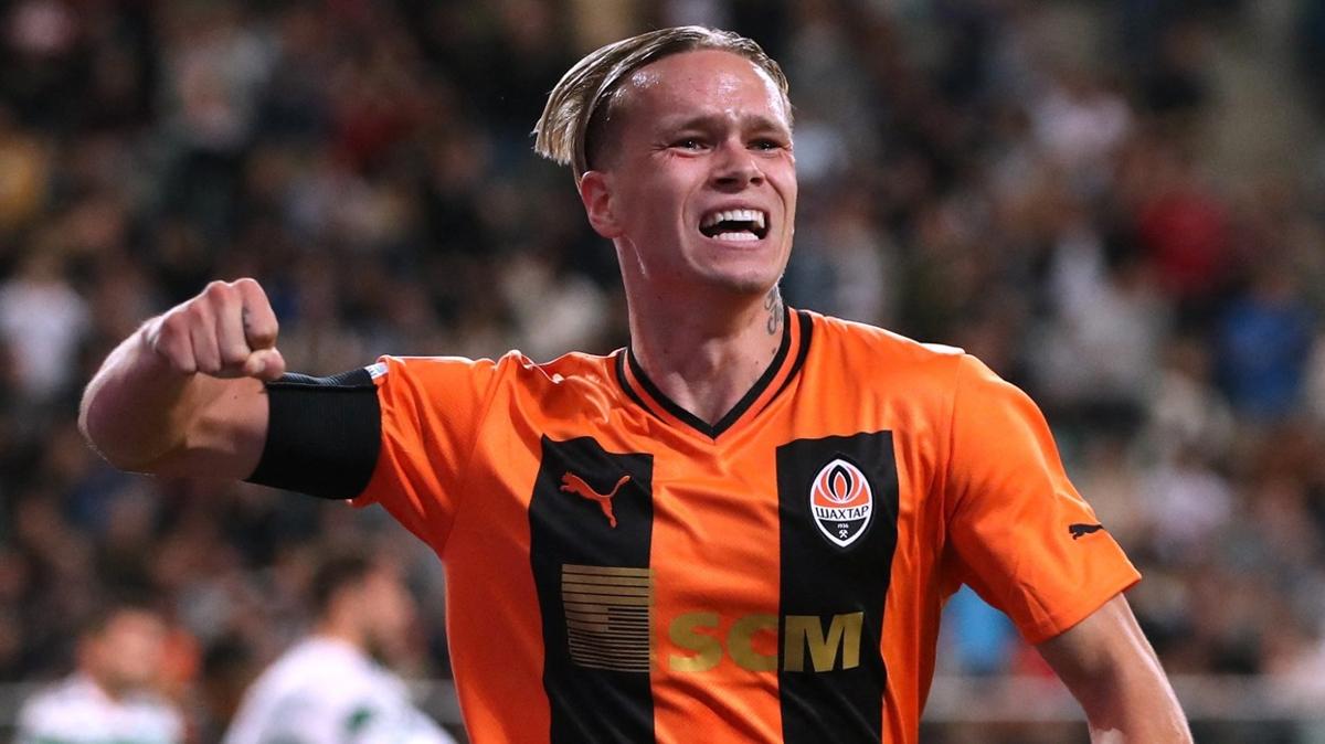 Shaktar Mykhailo Mudryk iin 70 milyon euroyu elinin tersiyle itti