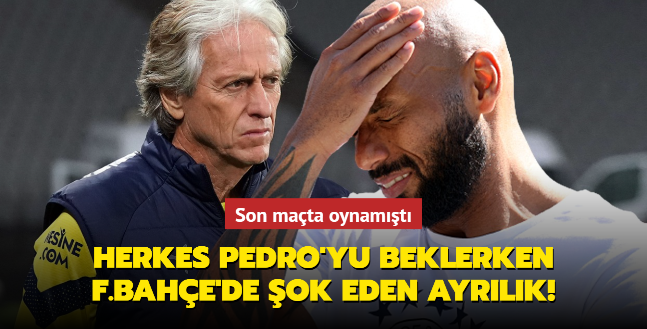 Herkes Joao Pedro'yu beklerken Fenerbahe'de ok eden ayrlk! Son mata oynamt