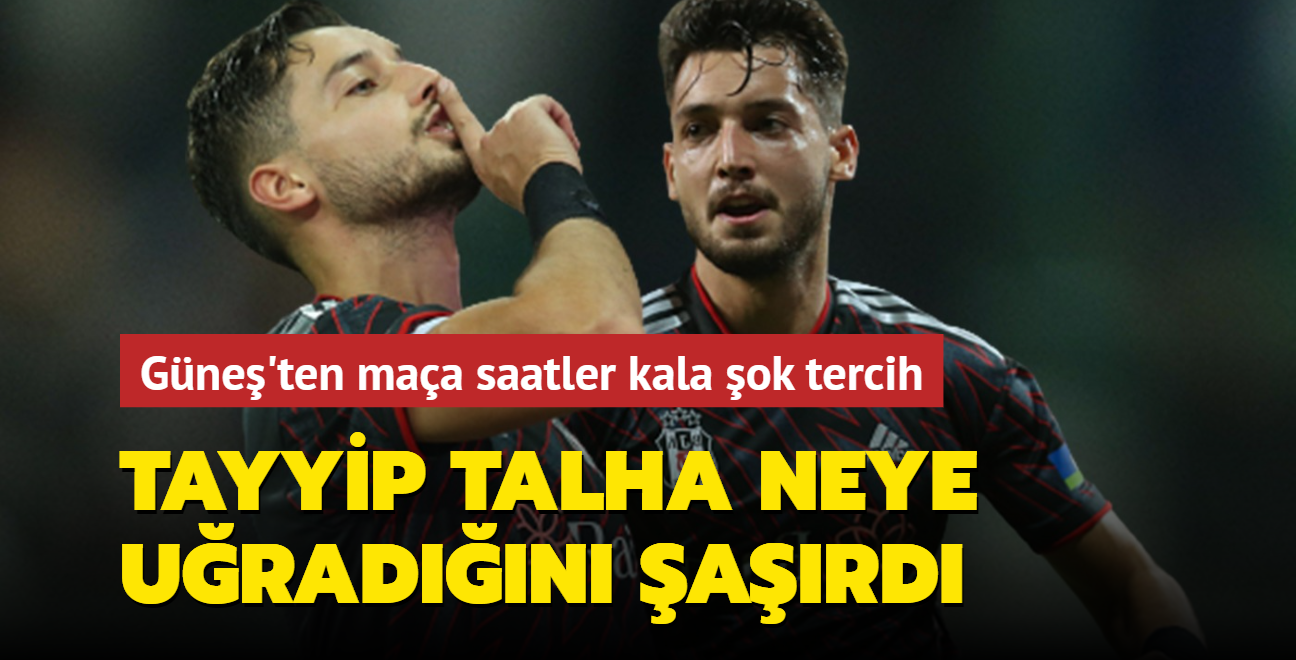 Beşiktaş: Ghezzal ve Tayyip Talha'da son durum- Son Dakika Spor