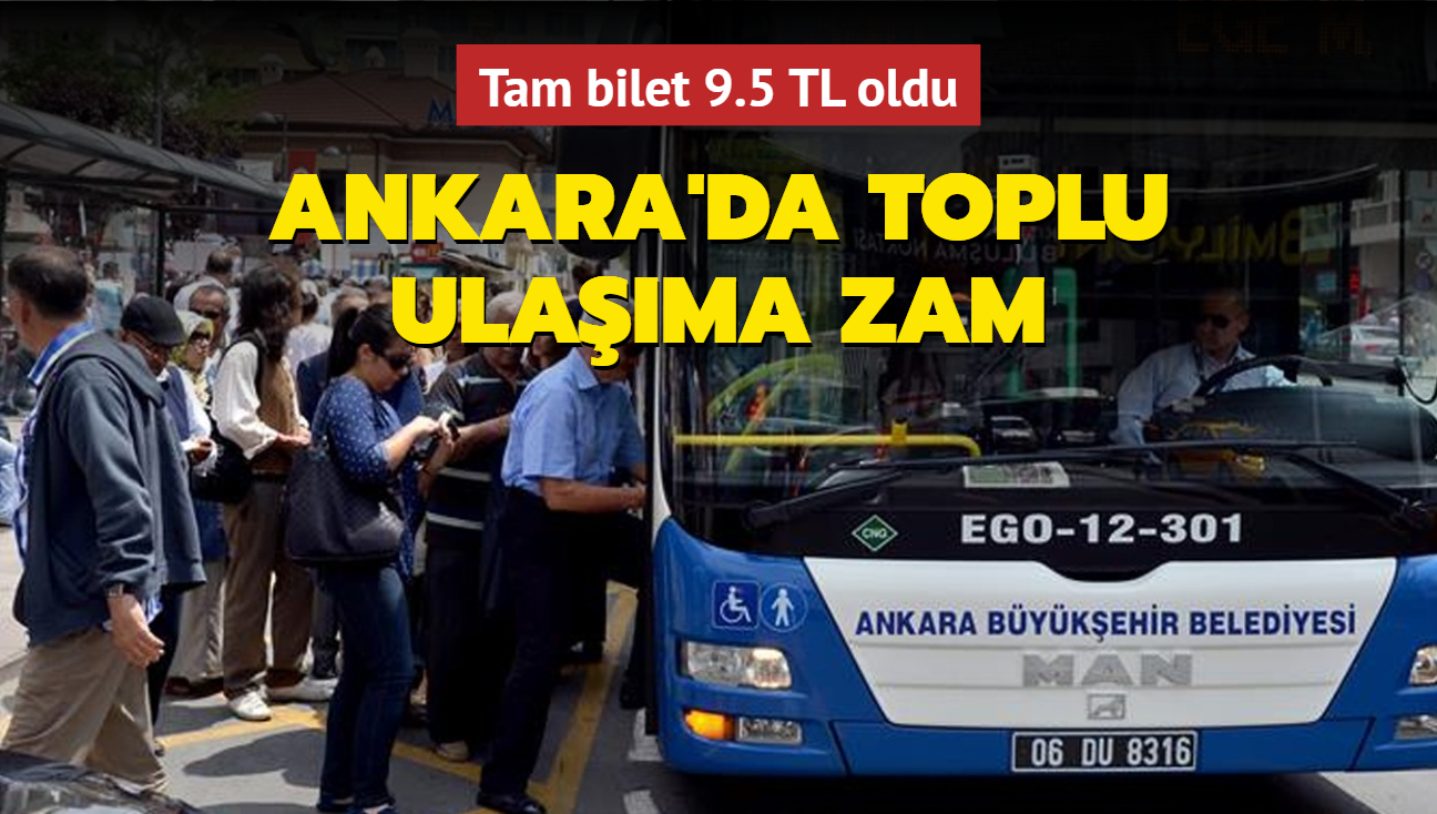 Ankara'da toplu ulama zam