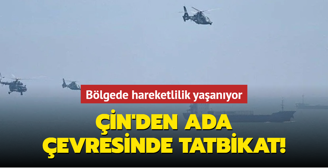 Blgede hareketlilik yaanyor! in'den ada evresinde tatbikat