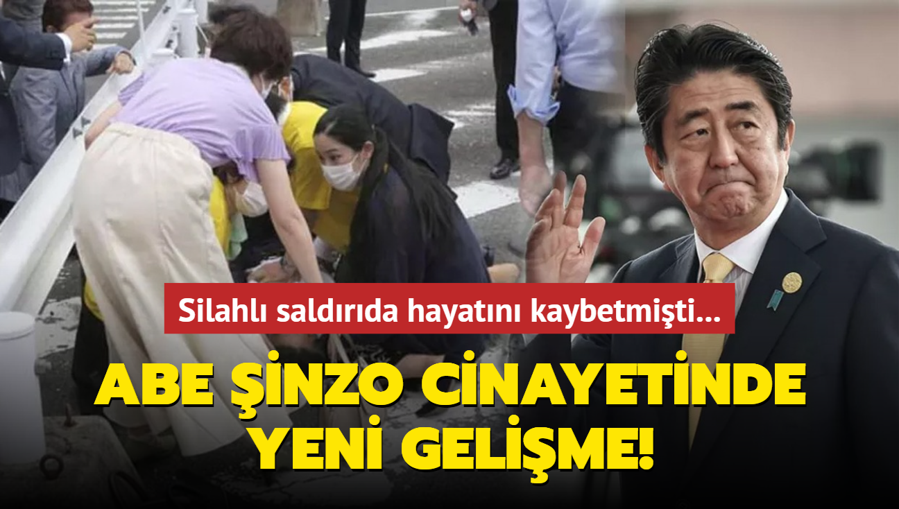 Silahl saldrda hayatn kaybetmiti... Abe inzo cinayetinde yeni gelime!