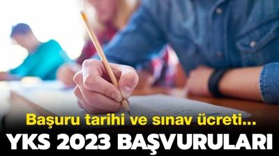 YKS bavurular ne zaman balayacak? niversite (YKS) snav bavuru creti 2023 ne kadar, ka TL?  