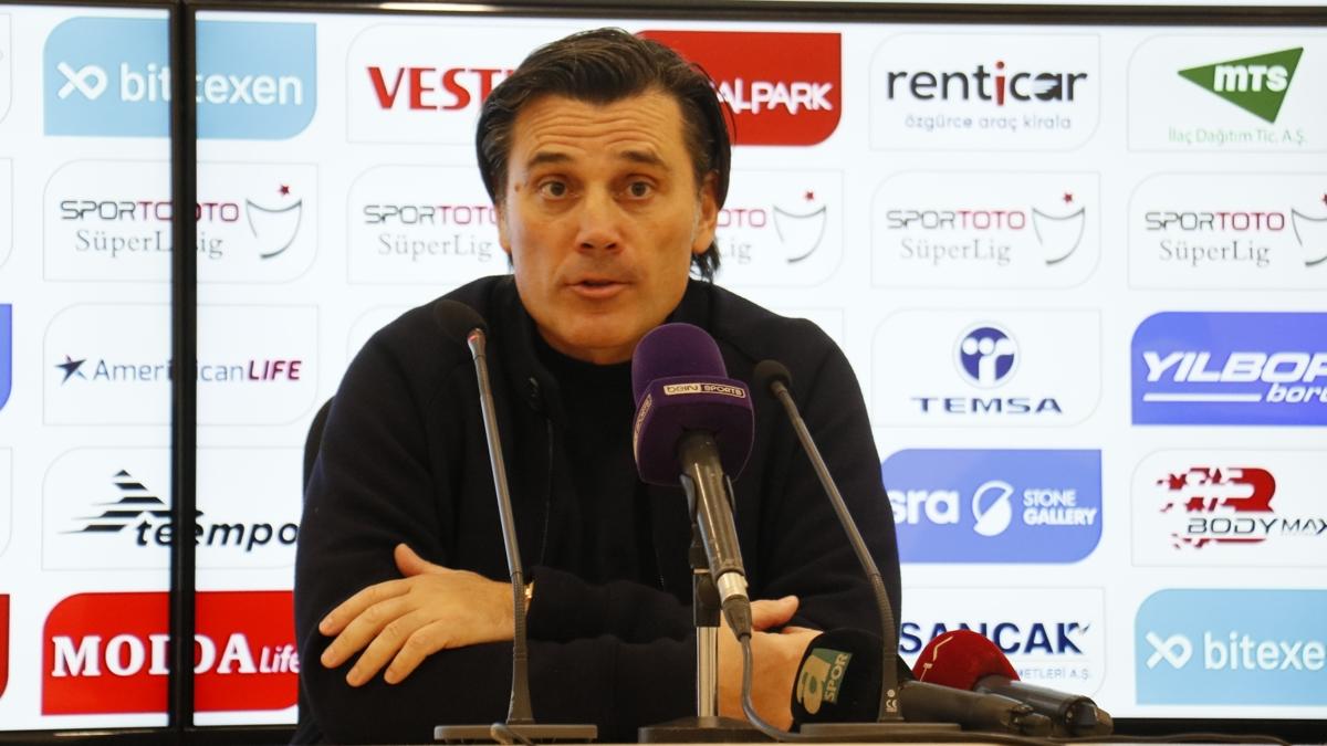 Adana Demirspor'da Vincenzo Montella Baakehir yenilgisi sonras konutu