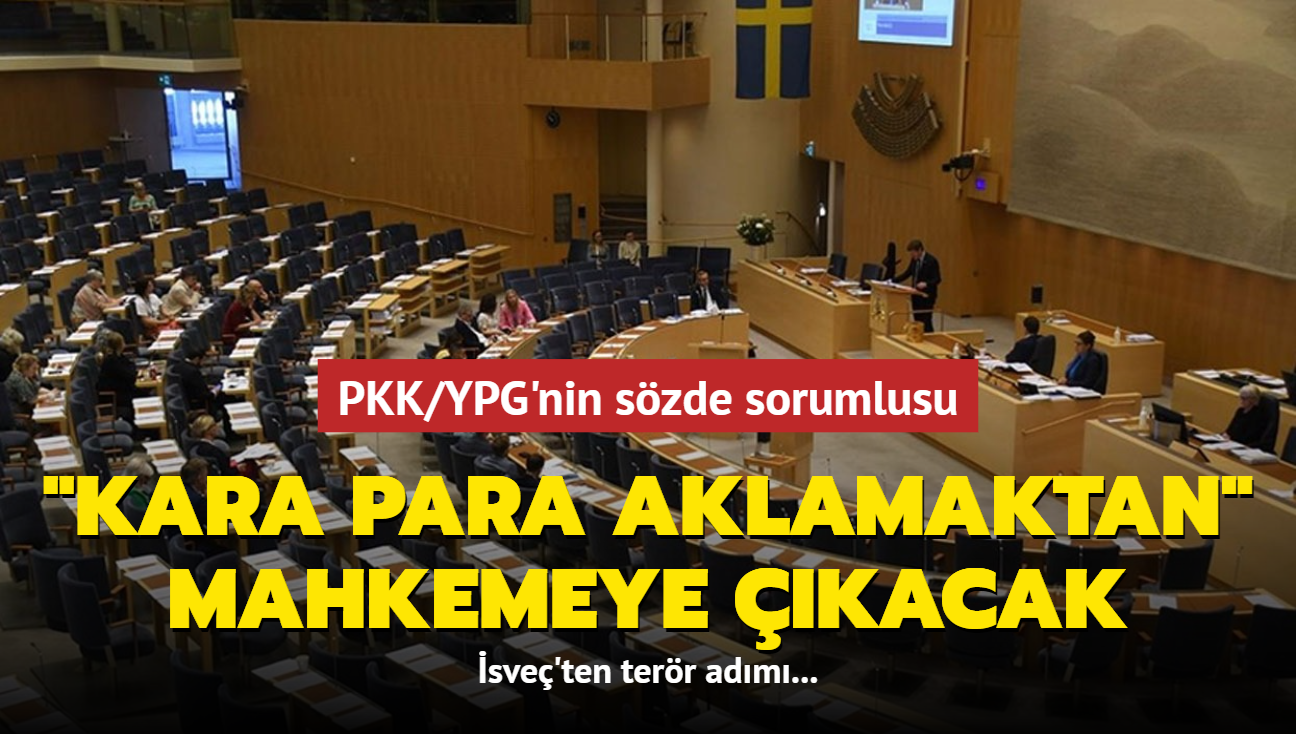 PKK/YPG'nin szde sorumlusu.. sve'te "kara para aklamaktan" mahkemeye kacak