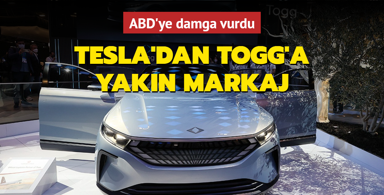 Tesla'dan Togg'a yakn markaj... Trkiye'nin otomobili dnya devini heyecanlandrd