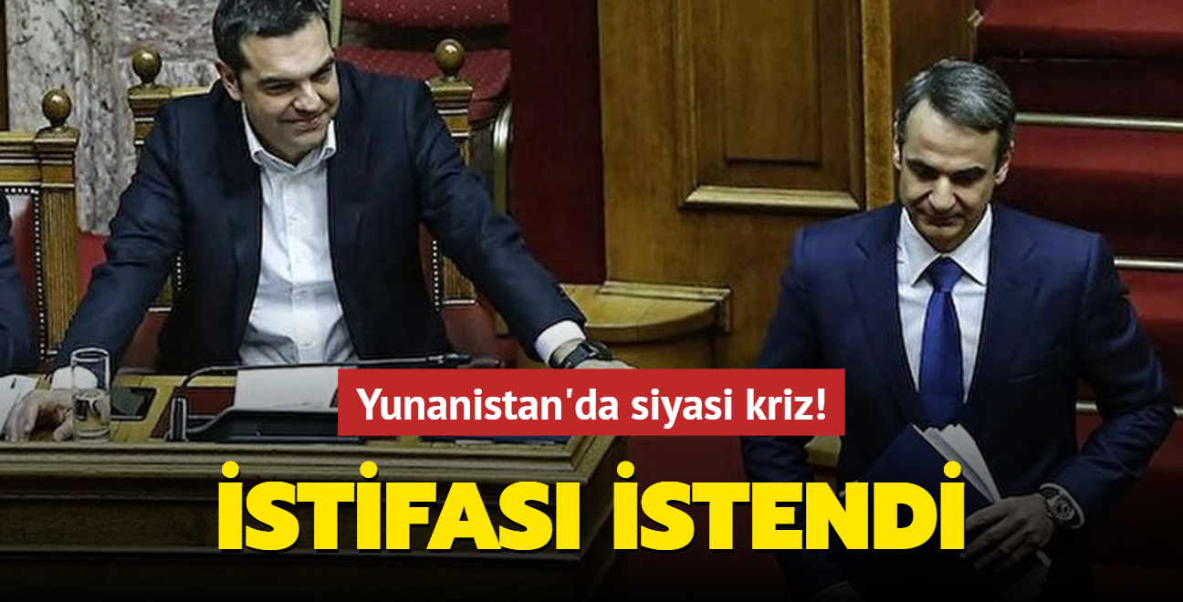 Yunanistan'da siyasi kriz!.. stifas istendi