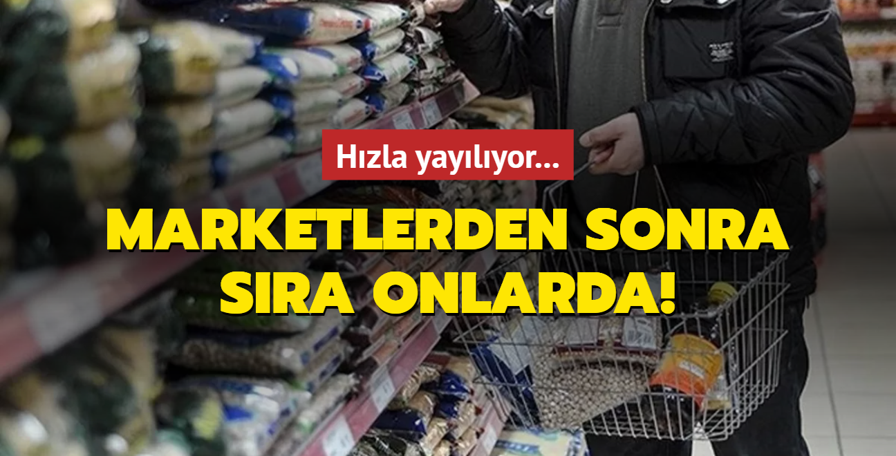 Marketlerden sonra sra onlarda... Fiyat sabitleme dalga dalga yaylyor