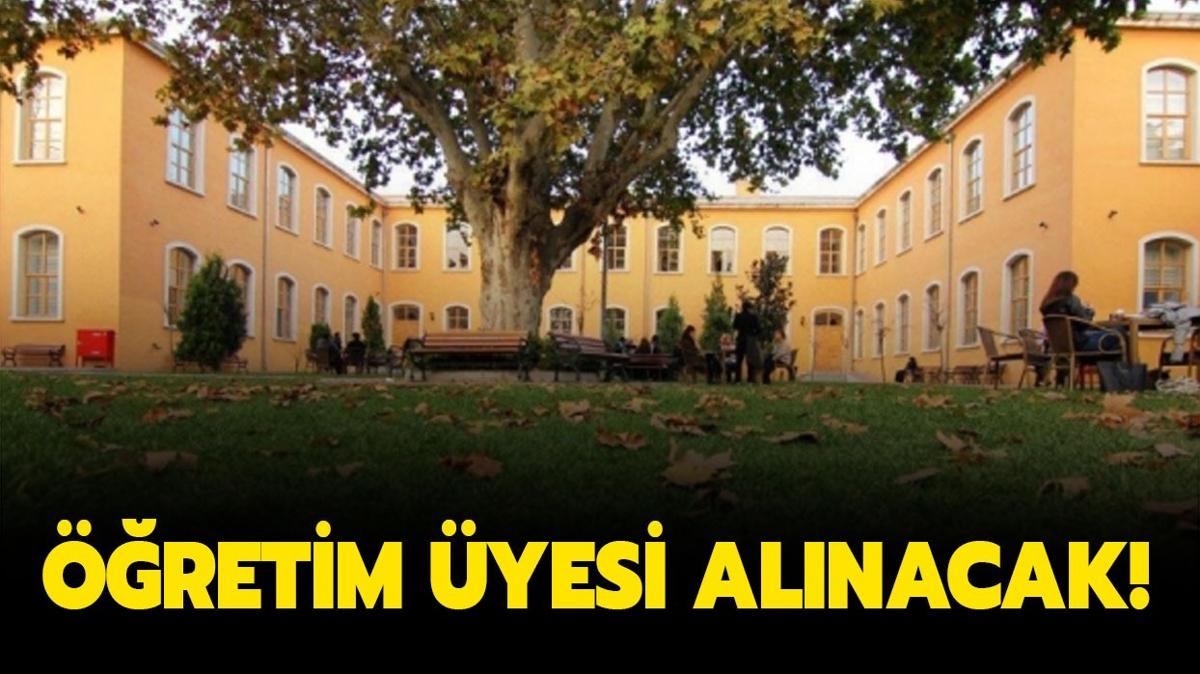 Fatih Sultan Mehmet Vakf niversitesi 9 retim yesi alyor!