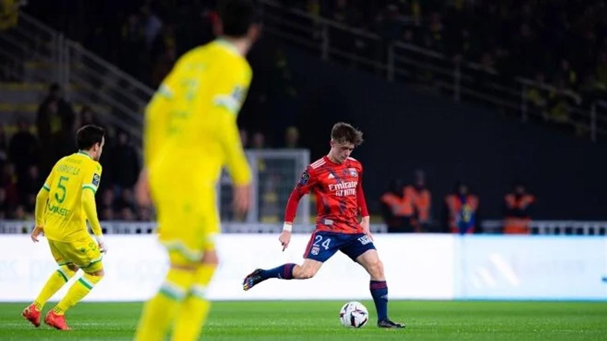 Nantes, Lyon manda gol sesi kmad